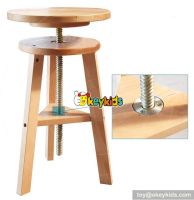 Wholesale cheap children home furniture wooden kids high chair W08G147
