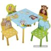 Top sale kids wooden home furniture children wooden table and chairs WO8G089
