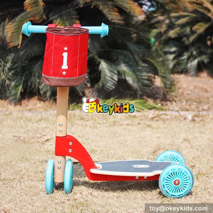 New design wooden kids scooter is coming !