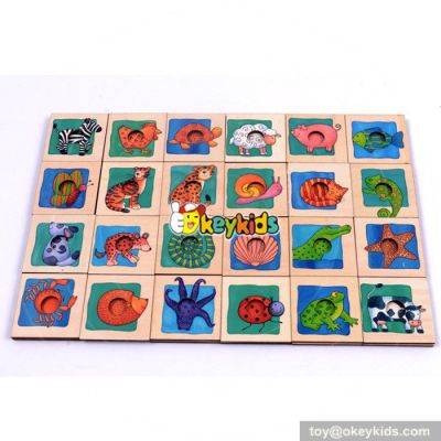 Top fashion kids wooden jigsaw puzzle W14A148