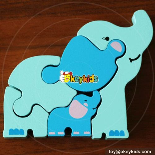 High quality kids 3d wooden puzzle W14A150