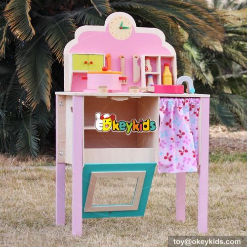 Creative toy wooden kitchen playset for children W10C150