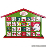 Top fashion surprise gifts wooden advent calendar for kids W02A188