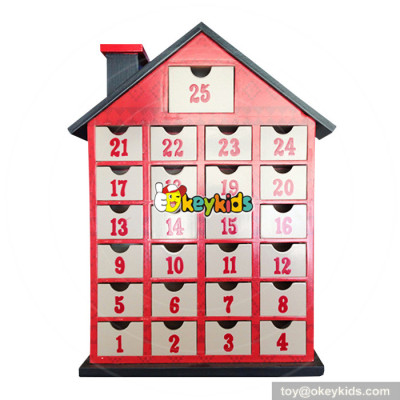 Top fashion surprise gifts wooden advent calendar for girls W02A189