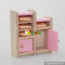 Best 8 pieces wooden miniature dinning room dolls house furniture for girls W06B014