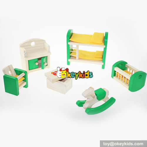 10 Best babies living room wooden dolls house miniature furniture for kids online W06B028