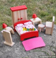Top fashion kids pretend play toys wooden dolls house accessories for sale W06B053