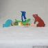 2017 wholesale top animals wooden puzzle for children W14A158
