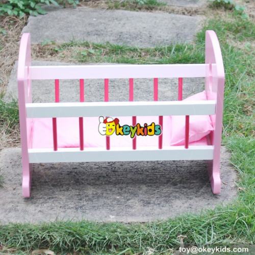 Top fashion girls toy furniture wooden 18 inch doll bed W06B052