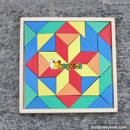 2017 new design wooden puzzles for kids educational wooden puzzles for kids W14A182