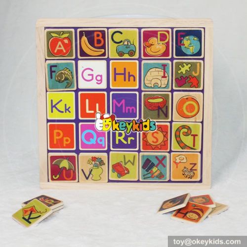 2017 wholesale baby wooden puzzle board best sale wooden puzzle board W14B069