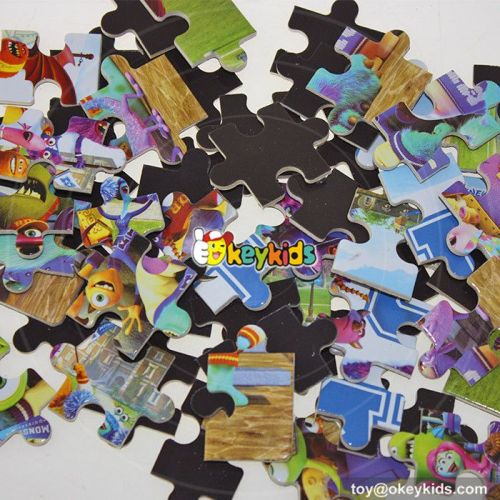 2017 wholesale baby wooden puzzle toy popular children wooden puzzle toy W14C131