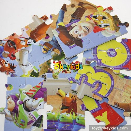 2017 popular baby wooden puzzle game hottest children wooden puzzle game W14C132