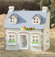 Best design children multi-Level wooden victorian dollhouse for your child W06A236