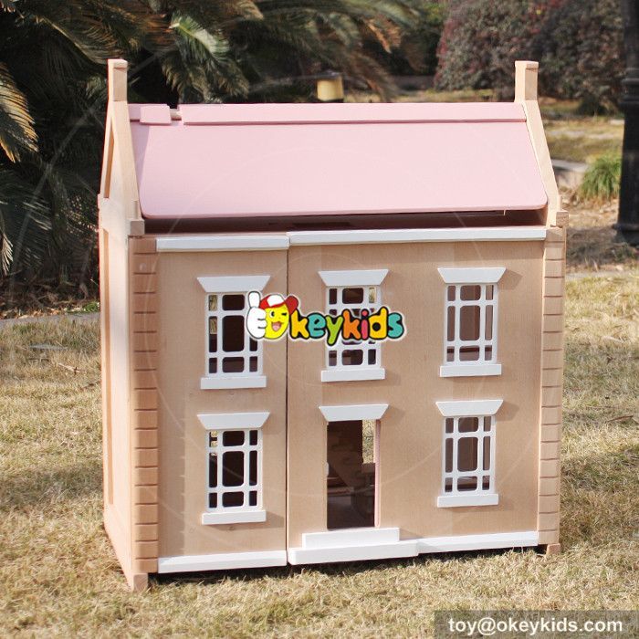 wooden dollhouse
