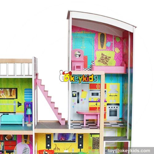 10 Best handmade large wooden girls doll houses for sale W06A246