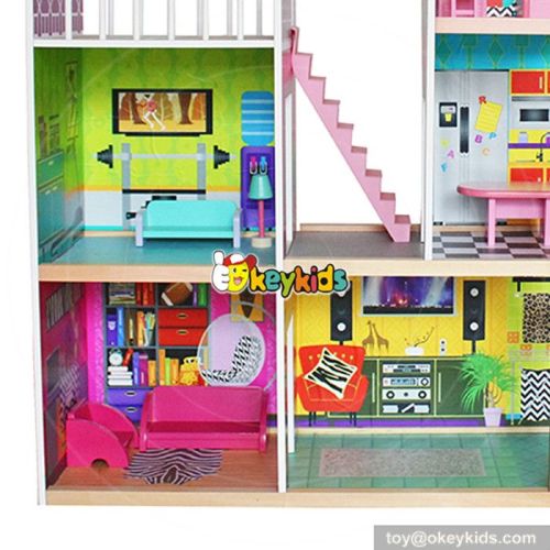 10 Best handmade large wooden girls doll houses for sale W06A246