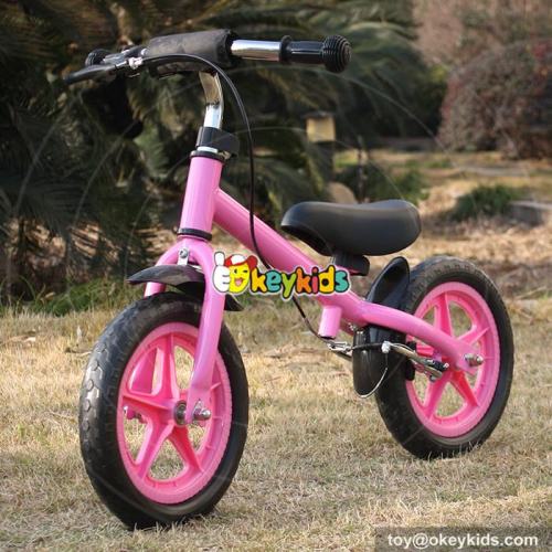 Wholesale cheap best girls wooden balance bike for toddlers W16C168
