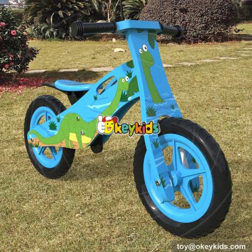 Wholesale best cartoon wooden kids balance bike for sale W16C172