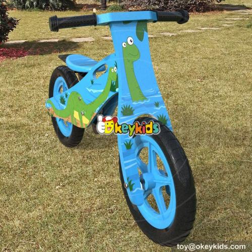 Wholesale best cartoon wooden kids balance bike for sale W16C172