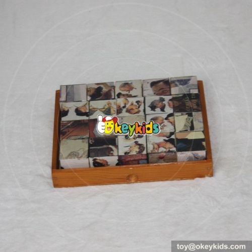 wholesale newly wooden packed blocks toy children wooden packed blocks toy W14F027