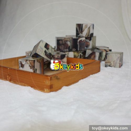 wholesale newly wooden packed blocks toy children wooden packed blocks toy W14F027