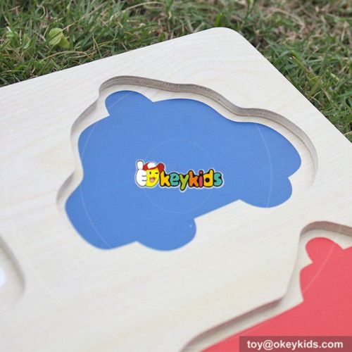 wholesale best sale children wooden toy puzzle cheap baby wooden toy puzzle W14M090