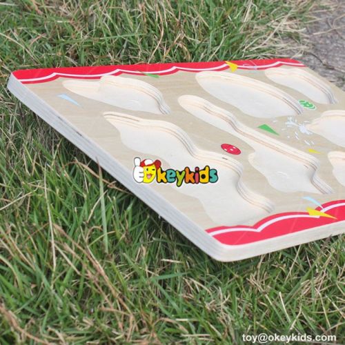 wholesale kids wooden puzzle game high quality children wooden puzzle game W14M084