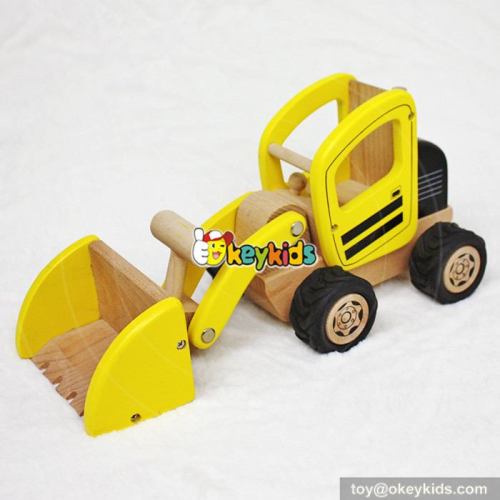 Best toys kids outdoor toys wooden toy excavator for kids W04A290