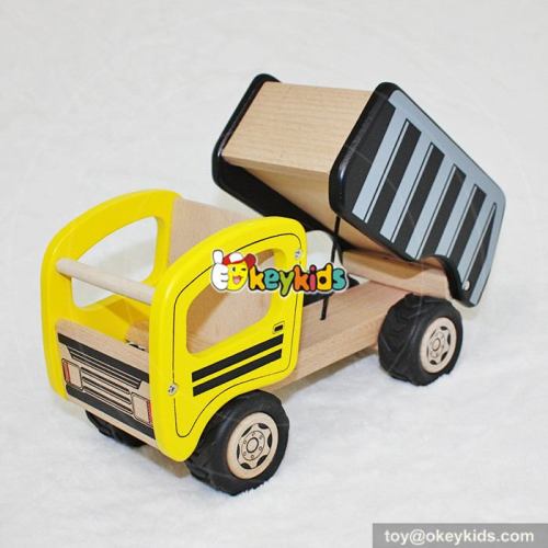 Best kids outdoor toys wooden toy trucks and trailers for sale W04A291
