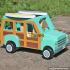Best design dog and four people go surfing wooden toy vehicles for children online W04A314