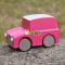 Best design funny mini wooden pull back toy cars for kids W04A328