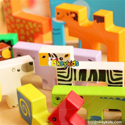 wholesale top fashion children wooden toy puzzle cheap baby wooden toy puzzle W14A109