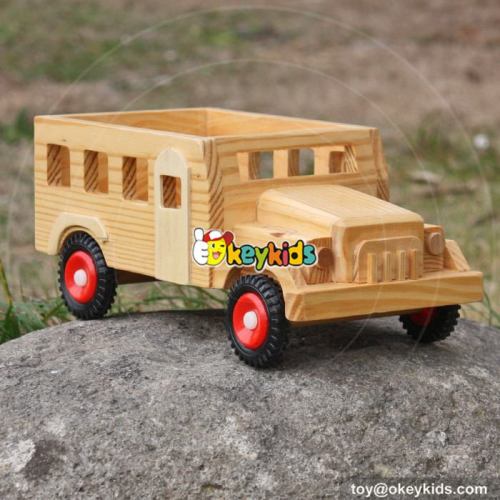 Top fashion children mini car toys wooden toy cars for toddlers W04A332