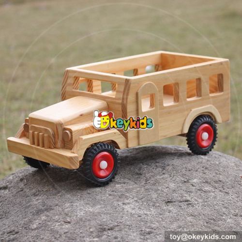 Top fashion children mini car toys wooden toy cars for toddlers W04A332