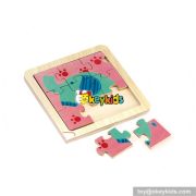 wholesale durable in use child wooden puzzle toy, top sale wooden kids puzzle toy delicate child puzzle wooden toy W14C066