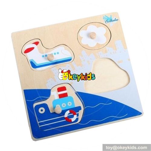 wholesale lovely animal wooden puzzle toy superior quality wooden puzzle toy top wooden puzzle toy for fun W14A059