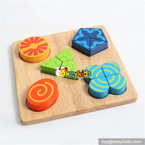 wholesale fashionable Wooden baby jigsaw toy superior Wooden baby jiasaw toy wooden jigsaw toy for fun W14A060