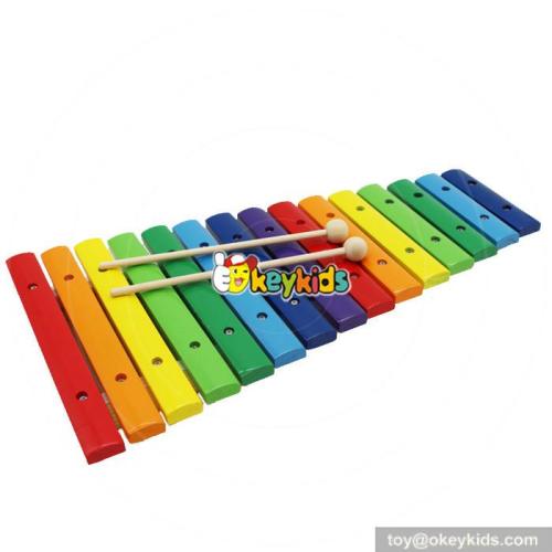 new design baby wooden lovely xylophone music toy W07C045