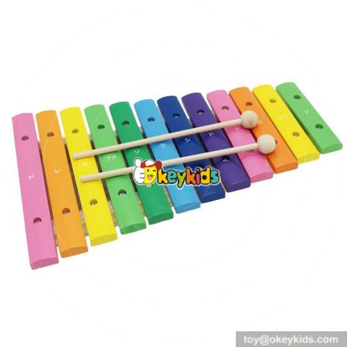 new design baby wooden lovely xylophone music toy W07C045