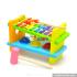 Educational wooden xylophone toy for kids colorful wooden toy xylophone for children knock xylophone set for baby W07C031
