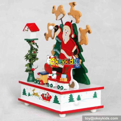 wholesale lovely Christmas gifts wooden music box W07B016B