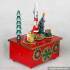 Hot sale Christmas toys wooden handmade old music box for sale W07B018A