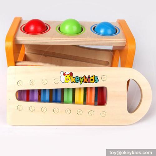 wholesale fashion wooden baby sound toy popular wooden baby sound toy W07C038