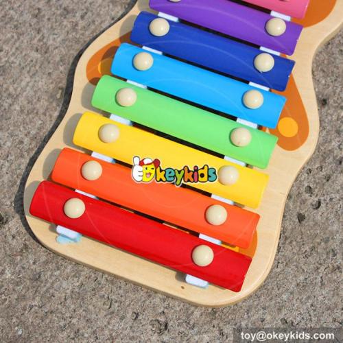 Hand wooden music toy for kids Lovely wooden toy music for children Music instrument set cute wooden xylophone toy W07C036