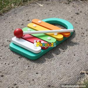 wholesale baby wooden lovely xylophone music toy educational kids wooden lovely xylophone music toy W07C044