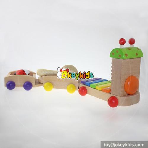 wholesale high quality baby wooden music toy Multifunction children music toy W07A087