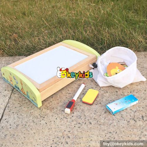 wholesale multi educational wooden magnetic doodle board for children W12B093