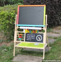 Okeykids Best Design Double-Sided Educational Wooden Magnetic Kids Writing Board W12B103