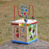 wholesale small multi wooden activity cube for toddlers W11B132